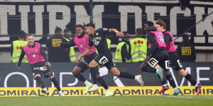 Beitragsbild des Blogbeitrags Rapids Qualitäts-Defizit zu groß: Cuptriumph als verdiente Krönung für Sturm
