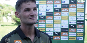 Beitragsbild des Blogbeitrags Sturm Graz ist derzeit die Ausnahme! Max Hofmann bei Rapid erstmals in diesem Jahr dabei