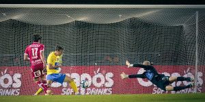 Beitragsbild des Blogbeitrags Mit Huskovic führte Vienna 2:1, ohne ihn siegte noch der GAK