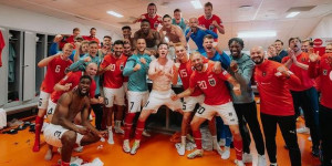 Beitragsbild des Blogbeitrags 72 Stunden nach Jubel in Stockholm hofft Laimer auf Bundesliga-Premiere