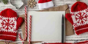 Beitragsbild des Blogbeitrags Weihnachtspost:  7 Tipps für Weihnachtswünsche, die Eindruck hinterlassen 