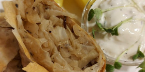 Beitragsbild des Blogbeitrags Krautstrudel mit Petersilerdapferl