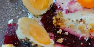 Beitragsbild des Blogbeitrags Rote Rüben Carpaccio