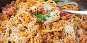 Beitragsbild des Blogbeitrags Sauce Bolognese, Ragù alla Bolognese oder …
