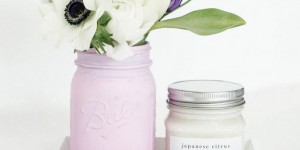 Beitragsbild des Blogbeitrags Hübsch & einfach: DIY Mason Jar Vasen 