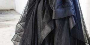 Beitragsbild des Blogbeitrags Schwarzes Ballkleid mit Tüllrock – Ballkleiderserie (4) – #7wtw