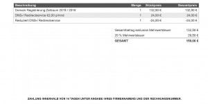 Beitragsbild des Blogbeitrags Austria Domain Hosting – Rechnungen sind Betrug!
