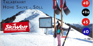 Beitragsbild des Blogbeitrags Hohe Salve bis Söll Talstation | SkiWelt Wilder Kaiser 