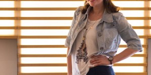 Beitragsbild des Blogbeitrags Blau-Weißes Casual Outfit und 15 süße Minuten 