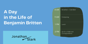 Beitragsbild des Blogbeitrags A Day in the Life of Benjamin Britten
