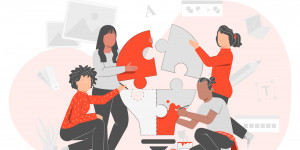 Beitragsbild des Blogbeitrags 5 Megatrends, die die Zukunft des digitalen Marketings verändern