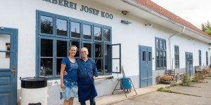 Beitragsbild des Blogbeitrags Kulturerbe Blaudruck – Die seltene Art Stoffe zu färben