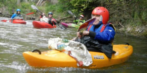 Beitragsbild des Blogbeitrags Flussreinigung 2021