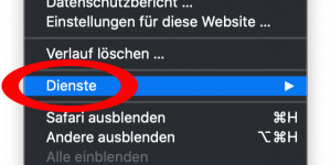 Beitragsbild des Blogbeitrags Mac Systemdienste: Dienste für kurze Wege zwischen verschiedenen Apps 