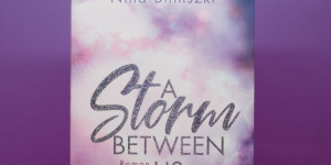 Beitragsbild des Blogbeitrags [Rezension] Nina Bilinszki „A Storm between us“ 