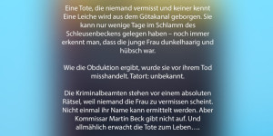 Beitragsbild des Blogbeitrags [Rezension, Reread] Sjöwall Wahlöö „Die Tote im Götakanal“ (Martin Beck Reihe 1) 