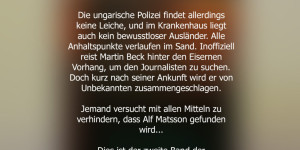 Beitragsbild des Blogbeitrags [Rezension, Reread] Sjöwall Wahlöö „Der Mann, der sich in Luft auflöste“ (Martin Beck Reihe 2) 