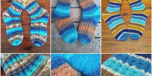 Beitragsbild des Blogbeitrags Sockenparade - Some Pairs of New Socks