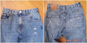 Beitragsbild des Blogbeitrags Jeans enger nähen - Make Waistband Smaller