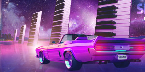 Beitragsbild des Blogbeitrags A Synthwave Journey into the 80s: