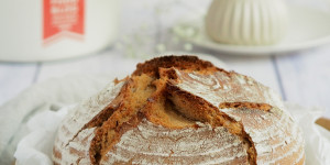Beitragsbild des Blogbeitrags Sauerteigbrot im Aromapot