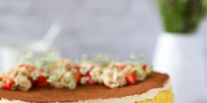 Beitragsbild des Blogbeitrags Erdbeertorte 