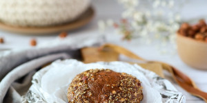 Beitragsbild des Blogbeitrags Eiweiß-Nussbrötchen