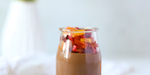 Beitragsbild des Blogbeitrags Veganes Schoko – Mousse