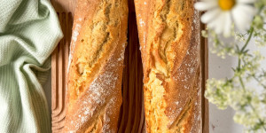 Beitragsbild des Blogbeitrags Topfen – Baguette