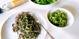 Beitragsbild des Blogbeitrags Wildkräuterpesto