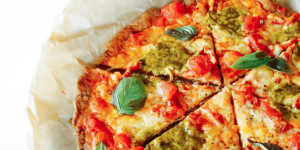 Beitragsbild des Blogbeitrags Low Carb Pizza