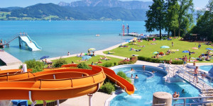 Beitragsbild des Blogbeitrags Erlebnisbad Attersee 