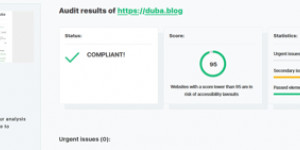 Beitragsbild des Blogbeitrags Accessibility Check(er) bestanden