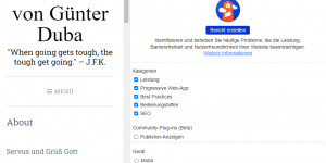Beitragsbild des Blogbeitrags Google Chrome und Lighthouse