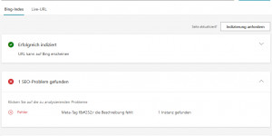 Beitragsbild des Blogbeitrags Duba.blog nutzt Microsoft Bing Webmaster Tools