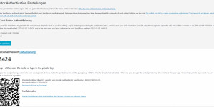 Beitragsbild des Blogbeitrags WordPress „Two Factor Authentication“ is a 3 in 1 Plugin