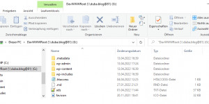 Beitragsbild des Blogbeitrags WebDAV einfach einrichten in Windows 10 