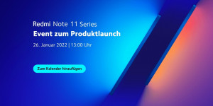 Beitragsbild des Blogbeitrags Redmi Note 11 Serie: Smartphones werden am 26. Januar vorgestellt