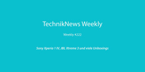 Beitragsbild des Blogbeitrags TechnikNews Weekly #222: Sony Xperia 1 IV, JBL Xtreme 3 und viele Unboxings