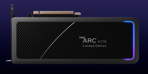 Beitragsbild des Blogbeitrags Intel Arc A770: Intels stärkste Grafikkarte vorgestellt