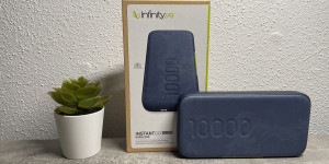 Beitragsbild des Blogbeitrags InfinityLab InstantGo 10000 Wireless im Test: Umweltfreundliche Powerbank mit Wireless Charging 