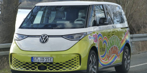 Beitragsbild des Blogbeitrags VW ID. Buzz im Test: Ersteindruck nach einem Wochenende