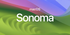 Beitragsbild des Blogbeitrags macOS 14 (Sanoma) auf der WWDC 2023 gezeigt: Die Neuerungen 