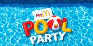 Beitragsbild des Blogbeitrags MyMcDonalds Pool-Party: VIP-Code, Gewinne, Gutscheine und mehr