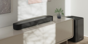 Beitragsbild des Blogbeitrags Sennheiser AMBEO Soundbar Mini auf der IFA 2023 präsentiert 