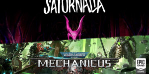 Beitragsbild des Blogbeitrags Saturnalia & Warhammer 40.000: Mechanicus Gratis
