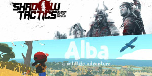 Beitragsbild des Blogbeitrags Shadow Tactics & Alba – A Wildlife Adventure Gratis 