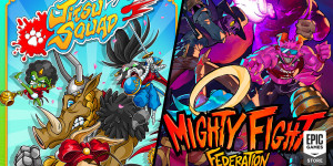 Beitragsbild des Blogbeitrags Jitsu Squad und Mighty Fight Federation jetzt geschenkt