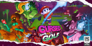 Beitragsbild des Blogbeitrags Cursed to Golf ab sofort geschenkt 