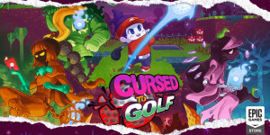 Beitragsbild des Blogbeitrags Cursed to Golf ab sofort geschenkt